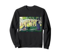 Dimanche après-midi sur l'île de La Grande, Georges Seurat Sweatshirt