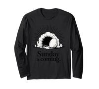 Dimanche Arrive : Tombeau Vide, Résurrection chrétienne, ressuscité Manche Longue