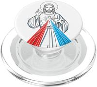 Dimanche de la Divine Miséricorde : Jésus, catholique PopSockets PopGrip pour MagSafe
