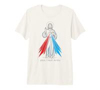 Dimanche de la Divine Miséricorde : Jésus, catholique T-Shirt Haut de Gamme