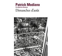 Patrick Modiano – Dimanches d'août – Anglais / Français – Broché (1989)