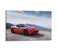 DIMAO Poster Super Car pour Ferrari California T Racing Car Sport Car Toile décorative murale et art peinture 20 x 30 cm