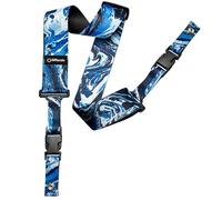 DiMarzio DD 2240S Steve Vai Signature Sangle de guitare avec système ClipLock Bleu