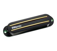 DiMarzio DP189BK+G Tone Zone S Strat Humbucker Micro pour guitare électrique Noir/doré