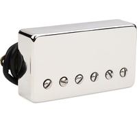 DiMarzio DP500FN Super PAF Ceramic Humbucker haute sortie pour guitare électrique Look vintage PAF Bridge Pickup, F-Spaced, nickel
