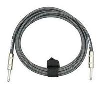 Dimarzio ep1715ssbkgy - câble jack 4,5m - noir/gris G