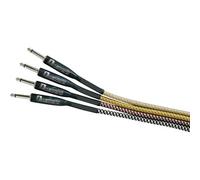 DIMAVERY Instrument Cable 26300051 3m - For Electric Guitar And Keyboard Black Silver