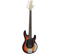 Dimavery MM-505, guitare basse électrique à cinq cordes, sunburst