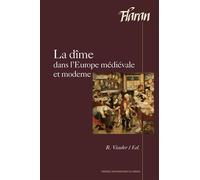 Dime dans l'Europe médiévale et moderne - Barbara Frale - Presses Universitaires Du Midi - broché - Etude