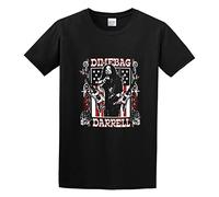 Dimebag Darrell Guitars Men's T-Shirt Casual Tee Summer Fashion Tops Clothing Black L