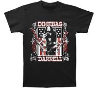 Dimebag Darrell Men's Guitars Flag T-Shirt Vintage Gift Unisex Black Tee
