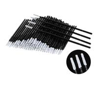 Dimeho Lot de 200 micro-pinceaux, micro pinceaux applicateurs pour extensions de cils, applicateurs de mascara en microfibre pour les yeux, les cils, les sourcils