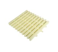 DIMEIYAN Grille de Drainage débordement Piscine, Grille Douche en Plastique, antidérapante, modulaire, Plusieurs Tailles, Paquet 2-10(25x100CM/2pieces)