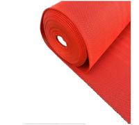 DIMEIYAN Tapis en Caoutchouc Commercial, Tapis de Drainage, Porte antidérapant Creux Forme S, Sol Jardin for Couloir, Cuisine, intérieur et extérieur for entrée Hall Maison(Red)