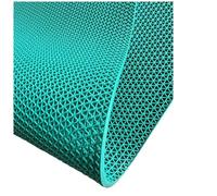 DIMEIYAN Tapis en Caoutchouc Commercial, Tapis de Drainage, Porte antidérapant Creux Forme S, Sol Jardin for Couloir, Cuisine, intérieur et extérieur for entrée Hall Maison(Green)