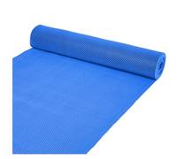 DIMEIYAN Tapis en Caoutchouc Commercial, Tapis de Drainage, Sol Forme S, Rouleau paillasson Creux Maille, Cuisine Polyvalent for Salle Bain intérieure et extérieure(Blue,0.9x3meters/3x10FT)