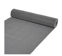 DIMEIYAN Tapis en Caoutchouc Commercial, Tapis de Drainage, Sol Forme S, Rouleau paillasson Creux Maille, Cuisine Polyvalent for Salle Bain intérieure et extérieure(Gray,0.9x3meters/3x10FT)