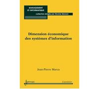 Dimension economique des si - Marca - Hermes Science Publications - broché - Livre