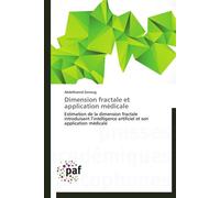 Dimension fractale et application médicale - ZERROUG-A - P.academiques Francophones - broché - Essai