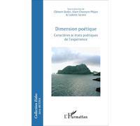 Dimension poétique Caractères et états poétiques de l'expérience - Alain Chareyre-Méjan - L'harmattan - broché - Essai