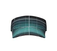 Dimensional Line Spacesunhat, casquette creuse réglable, respirant, protection UV, convient pour homme et femme. Noir