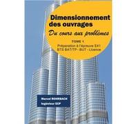 DIMENSIONNEMENT DES OUVRAGES TOME 1