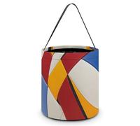 [Dimensions : 20 x 21 x 18 cm] Sac fourre-tout d'Halloween imprimé éléments d'activité physique - Réutilisable pour les fêtes et les cadeaux