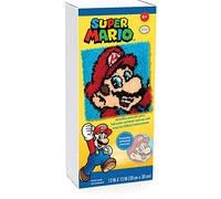 Dimensions Arts and Crafts Kit de crochet à loquet Super Mario, 30,5 x 30,5 cm (L x H)