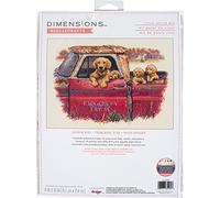 Dimensions Counted Cross Stitch Kit 14"X10"-Golden Ride (14 Count)