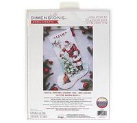 Dimensions Counted Cross Stitch Kit 16" Long-Magical Christmas Stocking (14 Count) -70-08999