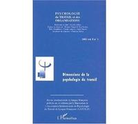 Dimensions de la psychologie du travail Tome 1 -8 - Collectif - L'harmattan - broché - Revue