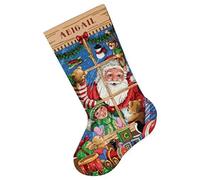 Dimensions Kit Broderie Point de Croix Motif Jouets Santa's