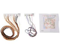 Dimensions Kit Canevas, Chaton Qui Louche