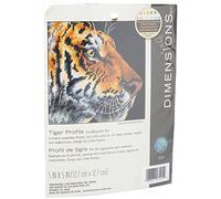 Dimensions Kit Canevas, Le Profile du Tigre