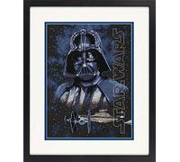 Dimensions Kit de broderie au point de croix Star Wars Dark Vador 70-35381 Noir 14 Aida 22,9 x 30,5 cm