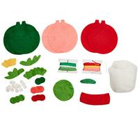 Dimensions Kit Feutrine, Ornements Trois Boules De Noël