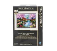 Dimensions Kit Point De Croix Compté, Jardin Japonais