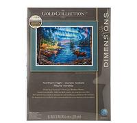 Dimensions Kit Point De Croix Compté, Nuit du Nord