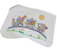 Dimensions Kit Point De Croix Imprimé, Couverture Bébé Express