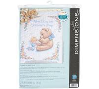 Dimensions Kit Point De Croix Imprimé, Couverture Douce Prière