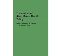 Dimensions Of State Mental Health Policy