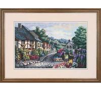 Dimensions zestawu do haftu krzyżykowego "Gold Collection Memory Lane", 43,1x27,9cm