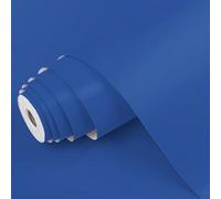 Dimex Film adhésif uni bleu mat pour meubles - Film décoratif pour porte, cuisine, armoire, table - 45 cm x 1 m