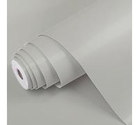 Dimex Film adhésif uni gris mat pour meubles - Film décoratif pour porte, cuisine, armoire, table - 45 cm x 1 m