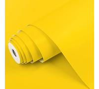 Dimex Film adhésif uni jaune mat pour meubles - Film décoratif pour porte, cuisine, armoire, table | 45 cm x 1 m
