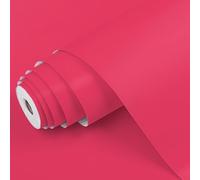 Dimex Film adhésif uni mat pour meubles - Film décoratif pour porte, cuisine, armoire, table - 45 cm x 1 m - Rose mat