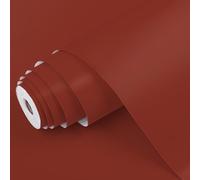 Dimex Film adhésif uni MAT ROUGE FONCÉ Film décoratif pour meuble - Film pour porte ou cuisine - Film pour placard ou table | 45 cm x 1 m