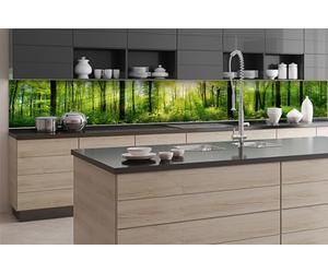 Dimex FRESKEN Film autocollant pour crédence de cuisine - 350 x 60 cm - Film décoratif adhésif - Protection anti-éclaboussures pour cuisine - Fabriqué en UE