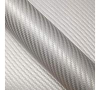 DIMEXACT - Covering Carbone Argent pour Toutes Surfaces - 152 cm x 0.5 m - en Rouleau