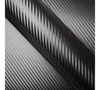 DIMEXACT - Covering Carbone Noir pour Toutes Surfaces - 152 cm x 5 m - en Rouleau